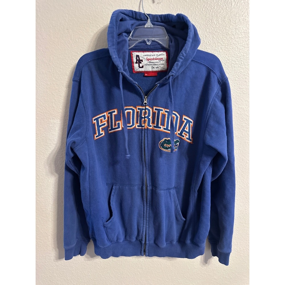 Florida Gators Hoodie Full Zip Sweatshirt American Classic Sportswear M